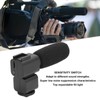 Video Recording Microphone Wide Range Frequency Shock Absorbing Stereo Interview