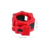 ABOOFAN 1Pair Heavy Duty Barbell Clamps Quick Release Locking Collar