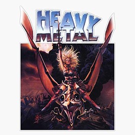 Heavy Metal Movie Bumper Sticker Window Vinyl Decal 5"