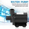 Mini Adjustable Speed Brushless Boost Water Pump 12V -40℃ ~100℃