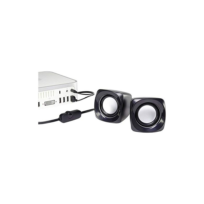 Renkforce RF-4755736 PC speaker Wired 6 W Black