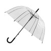 Jollybrolly Susino Clear Dome Umbrella in Black