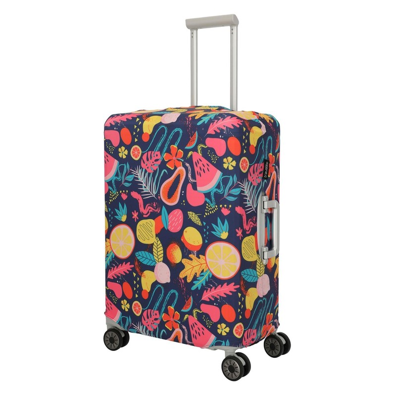 travelite Luggage Cover M Multi.Colour/Fruit, Multi-coloured / fruit