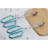HINMAY Scissor Cooking Tongs 11-Inch Stainless Steel Scissor Style Tongs,