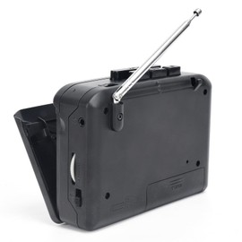 USB Cassette Player Retro Tape Player Portable with AM/FM Radio Stereo Speakers Headphones Jack Cassette Player for Music Lovers