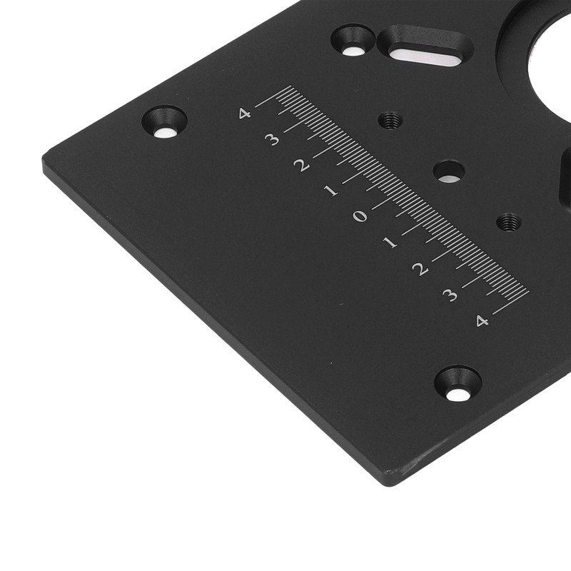 Router Table Insert Plate Aluminum Alloy Lift System Base Board
