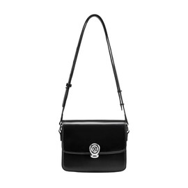 Small Purse Leather Handbags For Women: Black Shoulder Bags Crossbody Bag - Adjustable Straps for Ladies Classic Vacation