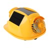 Hard Hat Double Fan Helmet with Light Solar Safety Helmet