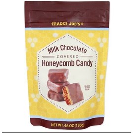 Trader Joe's 2 Pack Trader Joe's Honeycomb Candy Milk Chocolate  4.6 oz Each Pack  NEW ITEM