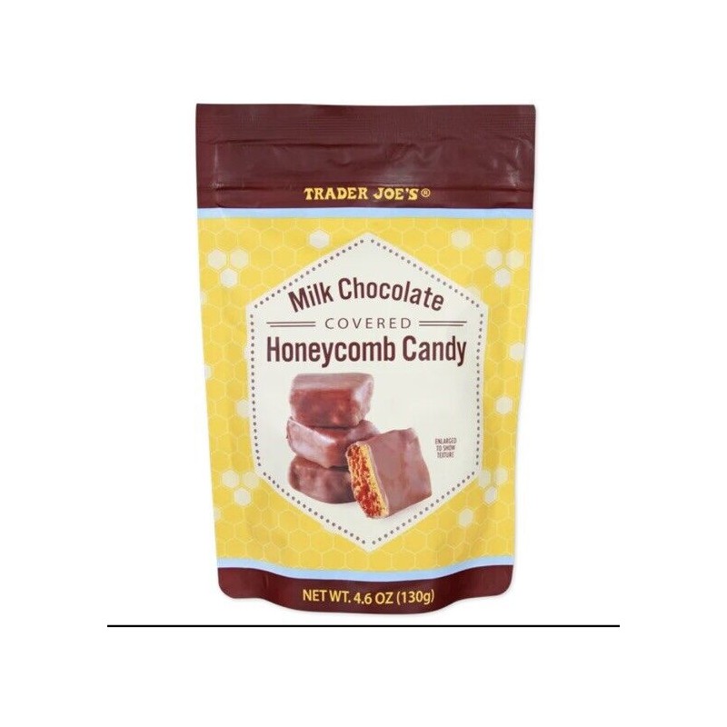 Trader Joe's 2 Pack Trader Joe's Honeycomb Candy Milk Chocolate