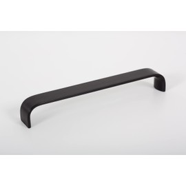 Gedotec Furniture handles made of aluminium, 1 piece door handles for cupboards, brushed black including mounting material, SENSE 0195, LA: 480 mm, handles for kitchen cabinets, cabinet handles,