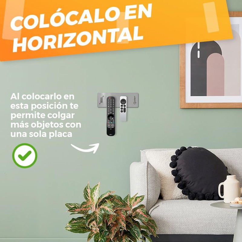 The Inventions Emporium Remote Control Holder with 1 Holder +