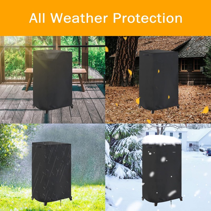 Aidetech Smoker Cover Fit for Cuisinart Smoker, Waterproof Outdoor Grill