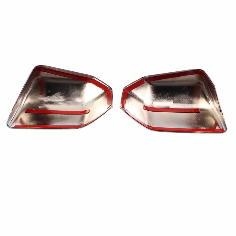 AUCERAMIC Chrome Full Mirror Covers + Door Handle Covers Fit