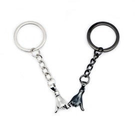 Tebliomro Valentines Day Gifts for Him Her Boyfriend Girlfriend Birthday Couple Matching Pinky Promise Gift 2 Pcs Matching Anniversary Christmas Gifts for Husband Wife Best Friends Couple Jewelry