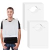 Nonley Disposable Adult Bibs 50 Pack - Disposable Dining Bibs