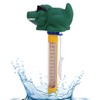 Pool Thermometer Temperature Gauge Cartoon Shape with String for Swimming