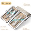 9 in 1 Premium Manicure Set, Travel Nail Clippers Scissors