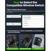 Power Window Switch for VW Volkswagen Golf (2010-2014), GTI (2007-2013)