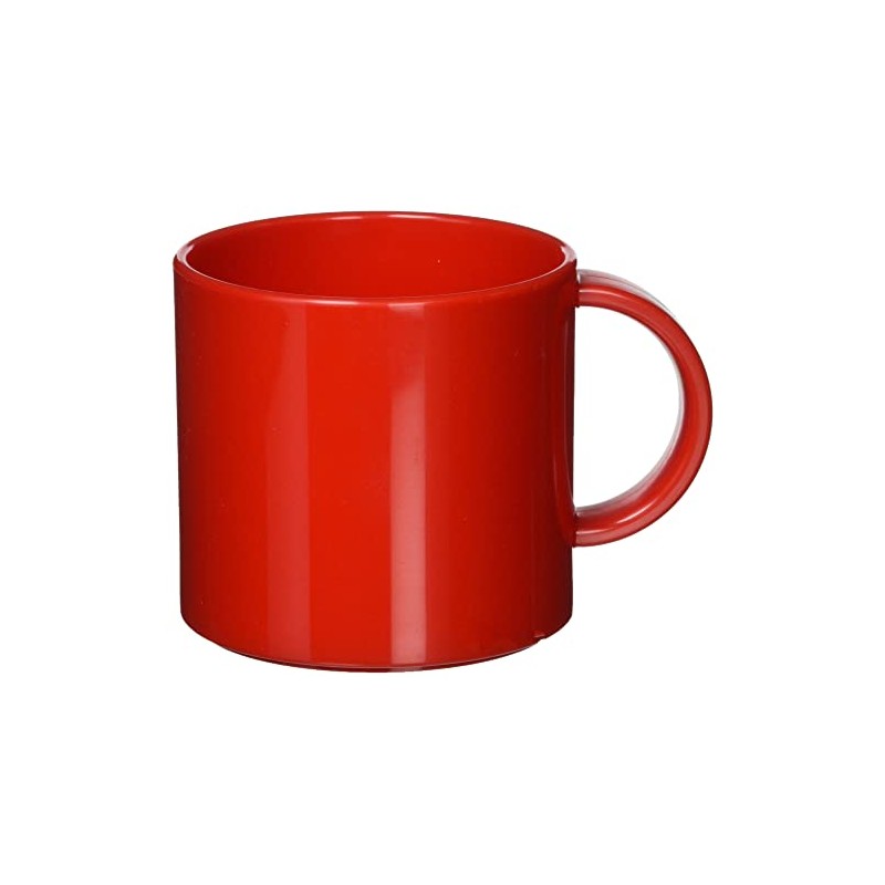 Nagao My Cup, 11.1 fl oz (330 ml), Red Plastic,