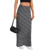 Vrtige Women's Summer Trendy Boho Skirts Elasticized High Waisted A
