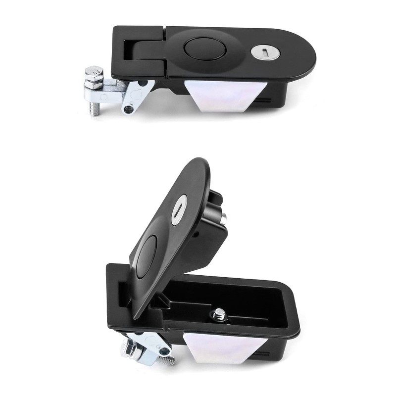 QWORK Adjustable Lever Compression Latch 13/16" Keyed Alike 4 Pack