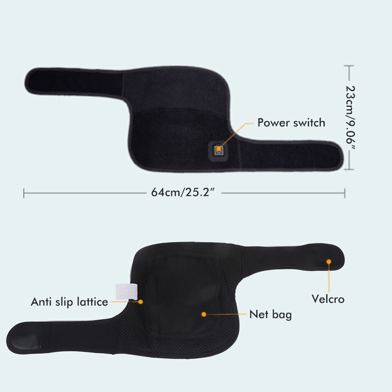 Electric Heating Elbow Protector 3 Speed Temperature Control Heated Elbow