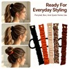 Hair Ties, Ponytail Holders for Women, 5 PCS Multi‑Color Elastic