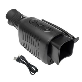 Infrared Night Vision Viewer 7 Levels IR Adjustment Outdoor Monocular Telescope with USB Cable