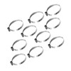 tiyiyok Hose Clamps Stainless Steel Hose Clamps, Set of 10