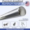 6FT Aluminum Handrail Kit for Indoor/Outdoor Stairs (2–18 FT Available)