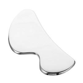 Baluue 1pc Stainless Steel Scraping Board for Facial Massage Durable Gua Tool for Skin Care Smooth Surface for Safe Use for Adults Immune System Stimulation