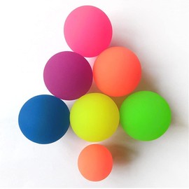 12 Pcs Standard 40mm Ping-Pong Balls Grind Reusable Plastic Table Tennis Ball Colorful Ping-Pong Balls Random Color