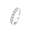IMOLOE Lab Grown Diamond Wedding Bands for Women，0.69 Carat Ring