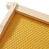 Honey Keeper 10 Assembled Beehive Frames with Waxed Natural Foundations