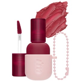 I'M MEME Color Key Ring Velvet Lip Tint - 07 Muted Plum | Long Lasting Lip Stain, Matte Finish, Smooth Texture, Kbeauty, Cute Korean Makeup, Compact, Portable Keychain, Travel-Friendly, Gift, 2.8g