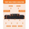 Heavy Duty Canopy Bag Replacement, Large Tent Storage Bag with
