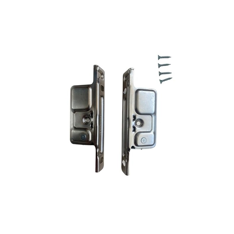 Blum Metabox Drawer Front Fixing Bracket, Nickel, Right and Left,