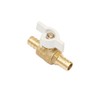 1/2-in Brass Pex Ball Valve, 1/4 Turn Shut Off Valve
