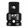 BLACKROBOT 3/4”F to 1”M Impact Socket Adapter, Cr-Mo Steel Exceeds