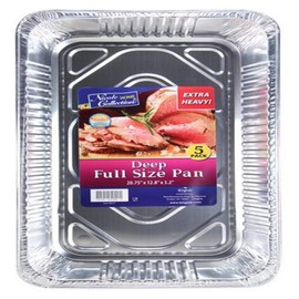 Silver Aluminum Pan Lids - 20.75" x 12.08" x 3.2" (Pack of 10) - Premium Quality - Perfect Fit for BBQs, Reheating, and Food Storage