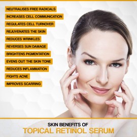 All in one, Complete - Night and Day / Eye and Face Serum with: Bee Venom, Retinol, Peptide Complex, Hyaluronic Acid, Vitamin C, and K for; Wrinkles, Fine lines, Skin firming, Dark circle, & Puffiness