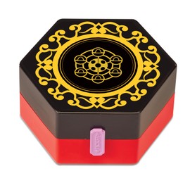 Miraculous Bandai Chibi Miracle Box Playset Amusement Park | 2 Chibi Mini Figures Included In This Box Playset Gift For Girls And Boys | Travel Toys With Water Fountain, Carousel & Ferris Wheel