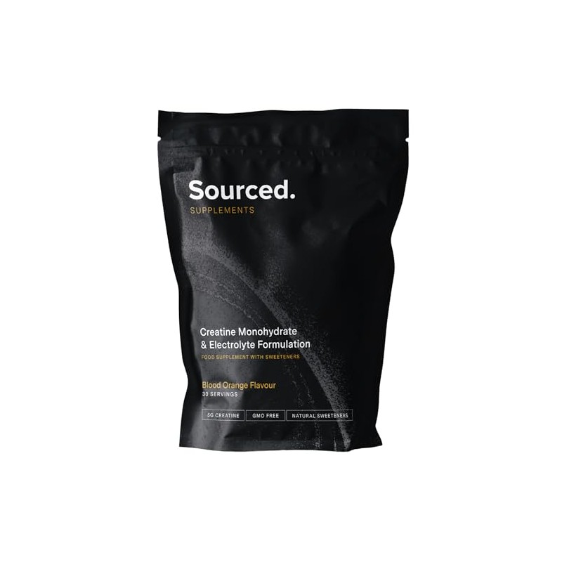Sourced Supplements Creatine and Electrolyte Formulation (5g of creatine &