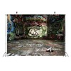 BELECO Grunge Graffiti Wall Photography Backdrop Fabric 10x8ft Urban Street