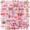 Rakuto Pink Coquete Bow Stickers - 100 Pcs Aesthetic Stickers