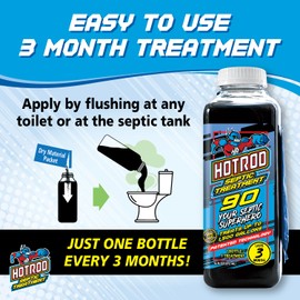 Septic Tank Treatment. Three Month Supply Extends Septic System Life & Prevents Costly Repairs. Industrial Grade.