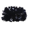 LLLucky Cheerleader Hand Flowers Cheerleading Handheld Pom Metallic Foil Plastic