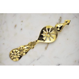 La Fleur Gold-Plated Absinthe plus 10 Sugar Cubes (5 packets) by Bonnecaze Absinthe & Home