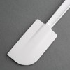 Vogue Rubber Ended Spatula 25.5 cm/10 inch, White, ABS Handle